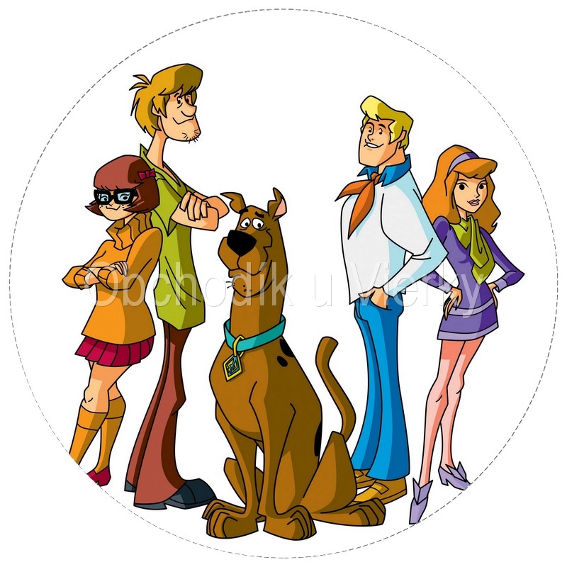 Jedlý obrázok scooby doo č.8027,03